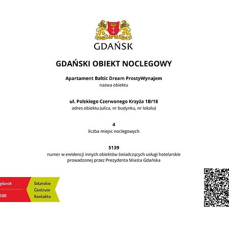 Apartament Baltic Dream Prostywynajem Gdansk Brzezno Zewnętrze zdjęcie